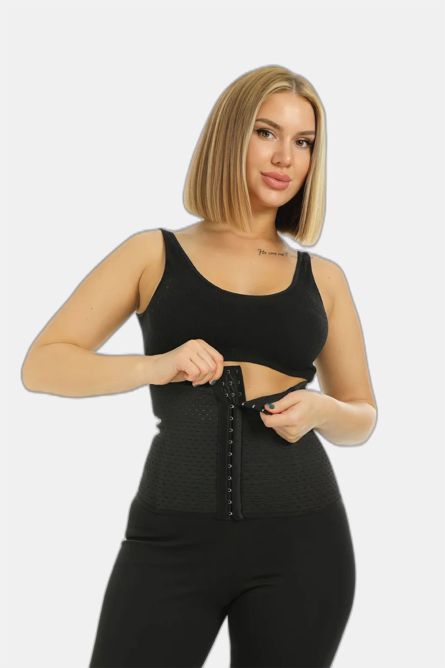 Siyah Waist Korse